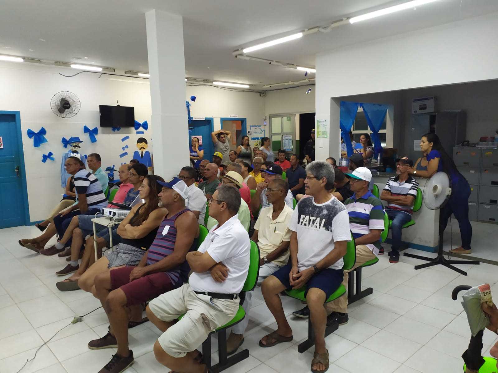 Camacã: PSF Manoel Rodrigues realiza palestra com seus usuários na campanha do novembro azul